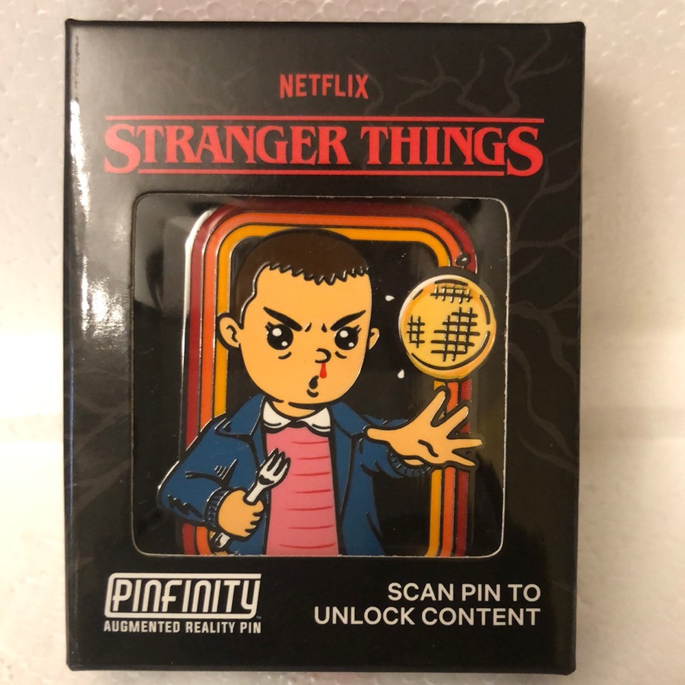 NIB Stranger Things Augmented Reality Pin 001 Eleven